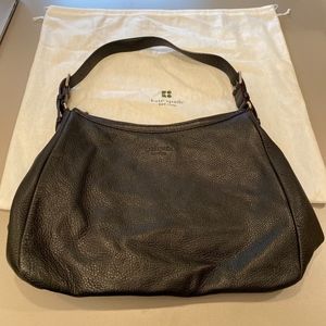 Kate Spade Black Pebbled Leather shoulder bag
